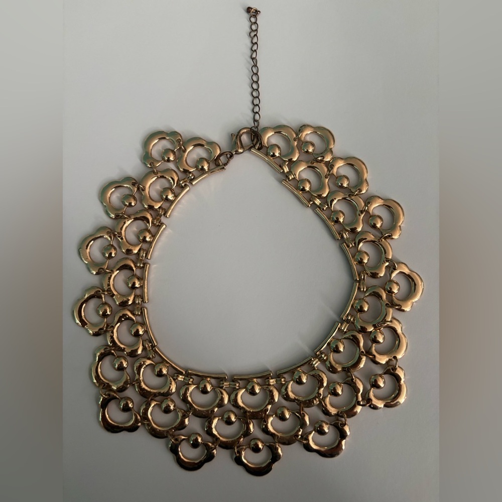 Gold Statement Necklace